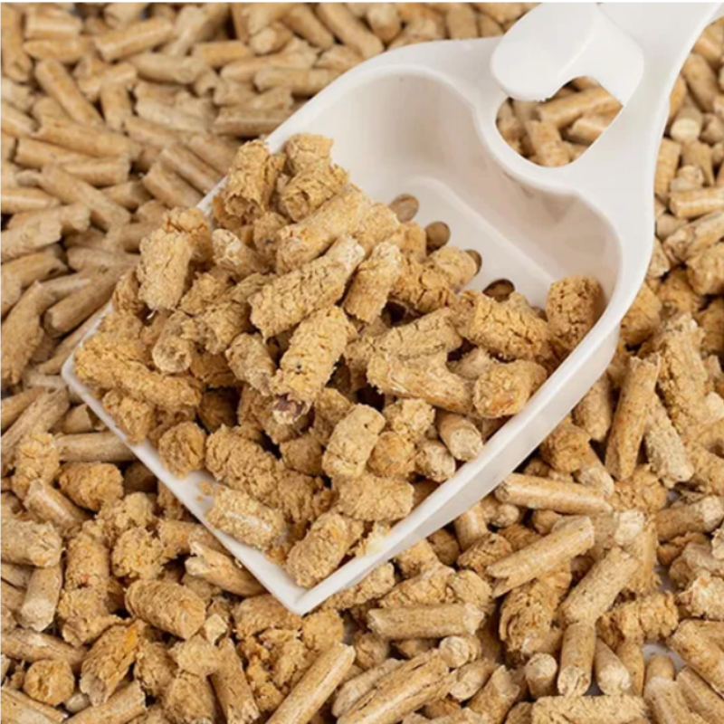 Biodegradable Pine Wood Cat Litter - Environmental Protection Natural Odor Control Litter