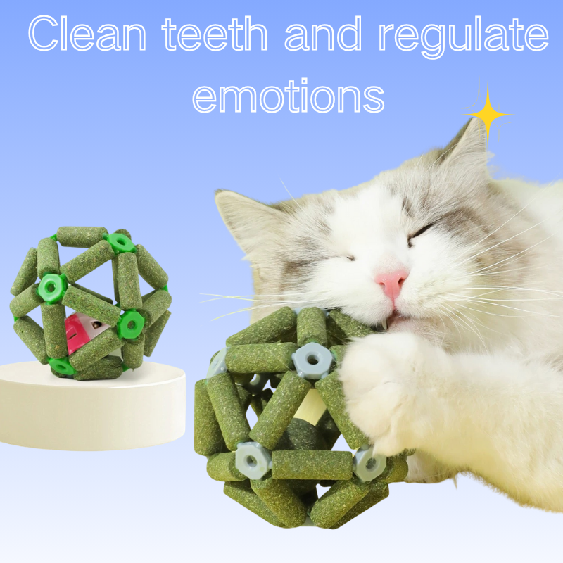 Hand-Knitted catnip balls