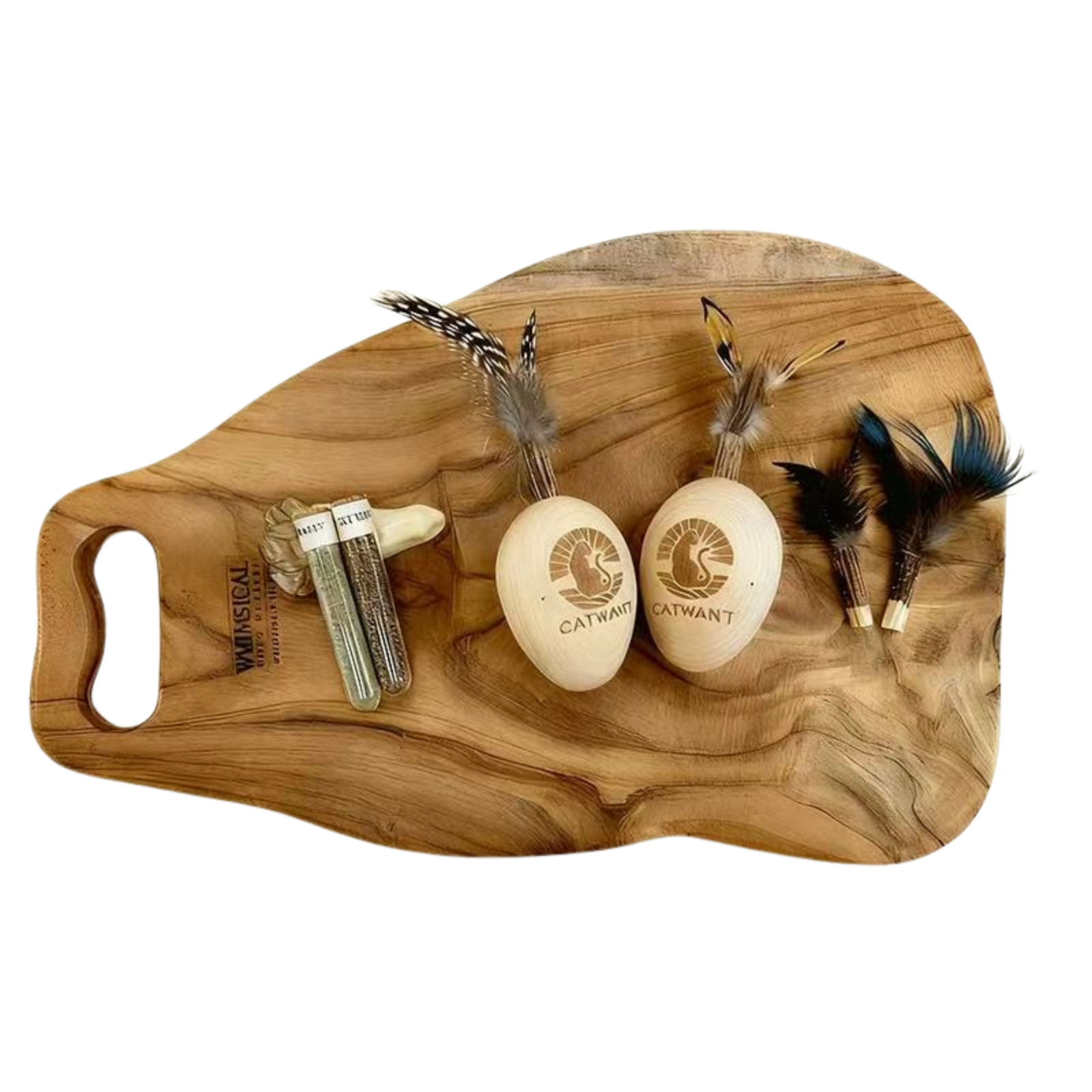 Magic Rotating Wooden Egg