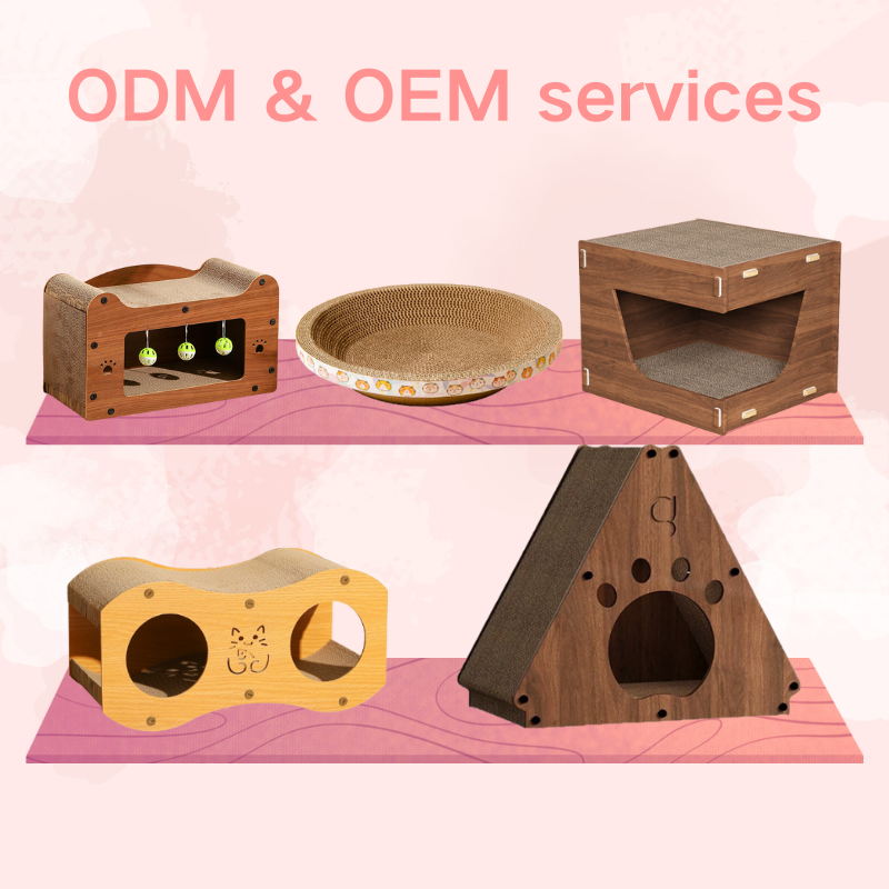 Cat scratching board