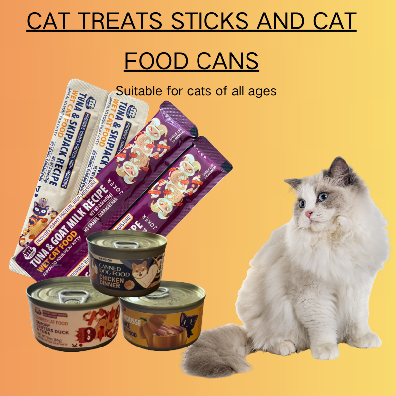 Healthy organic cat treats and wet cat food provide optimal nutrition and energy.