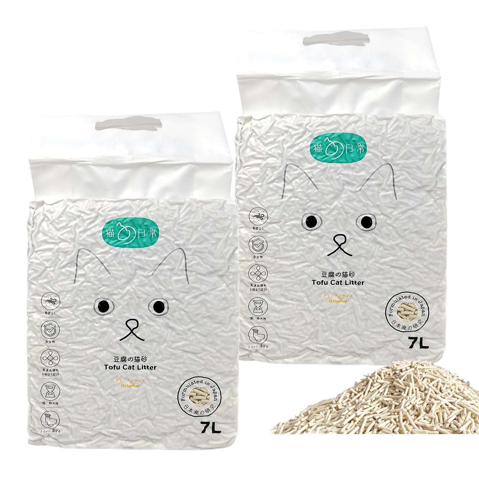 Original Tofu Cat Litter - Natural & Biodegradable Choice