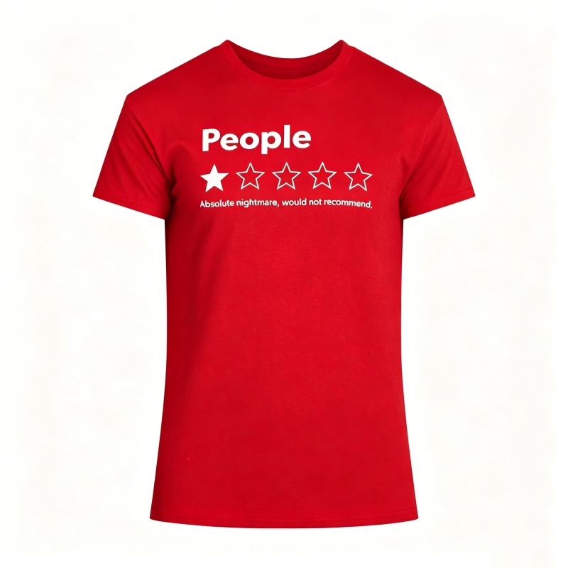 People 1 Star Review T-Shirt