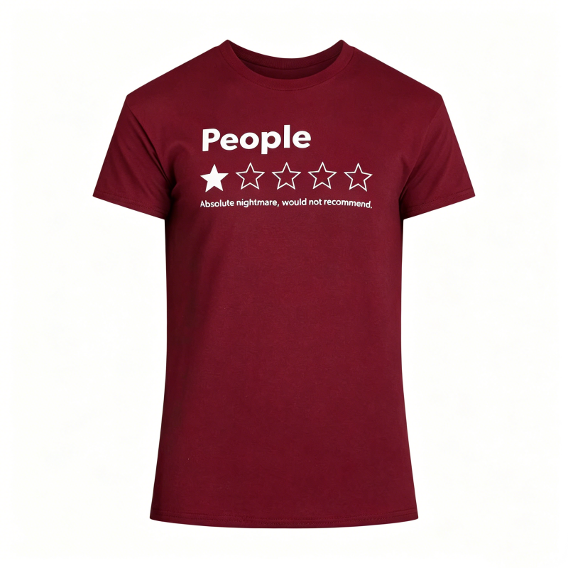People 1 Star Review T-Shirt