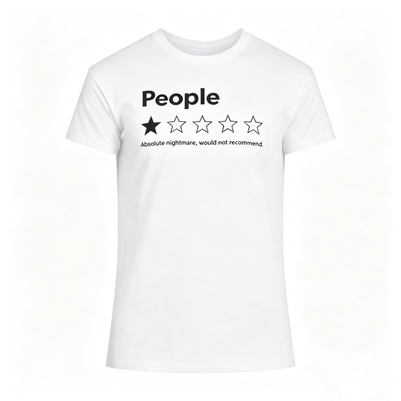 People 1 Star Review T-Shirt