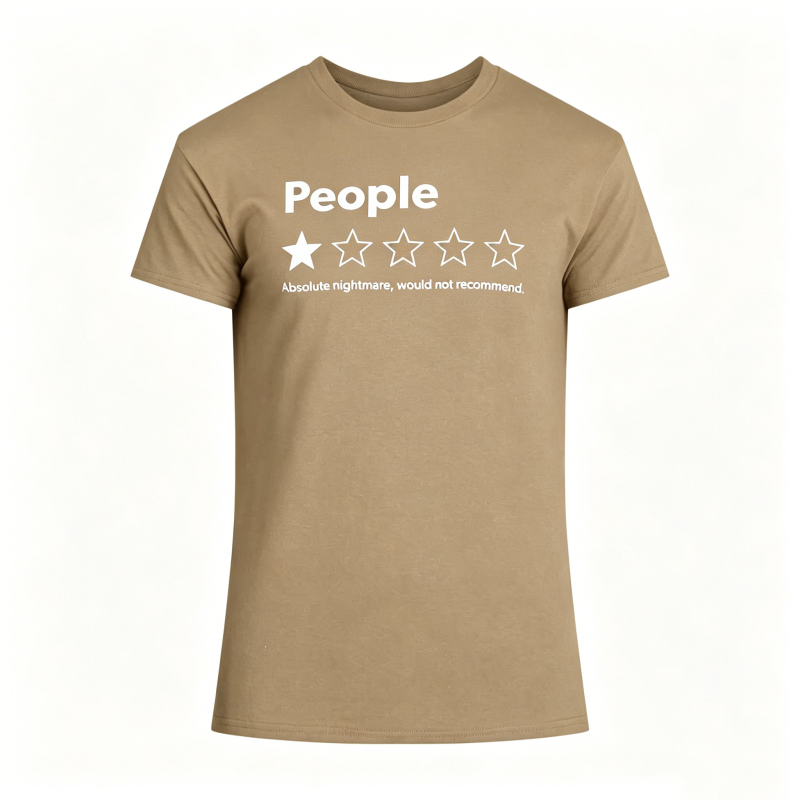 People 1 Star Review T-Shirt