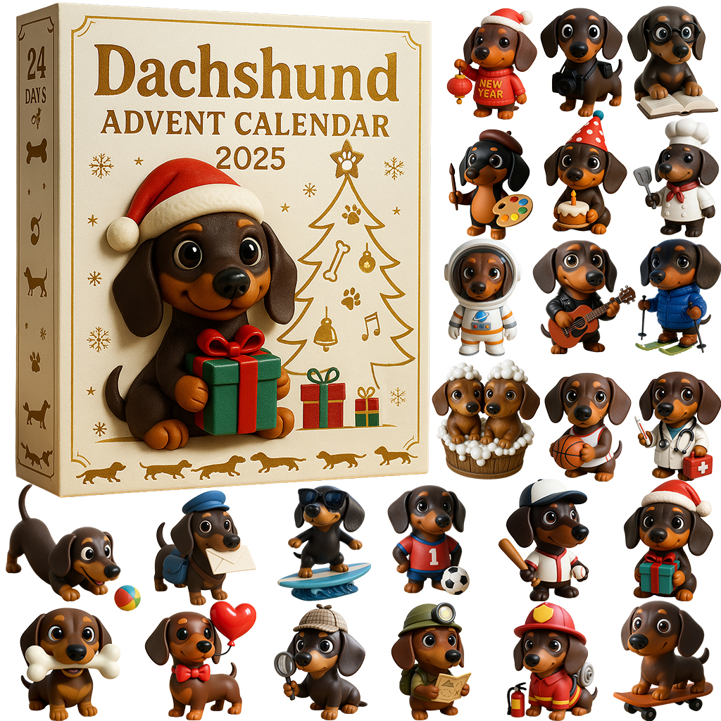Dachshund Advent Calendar 2025