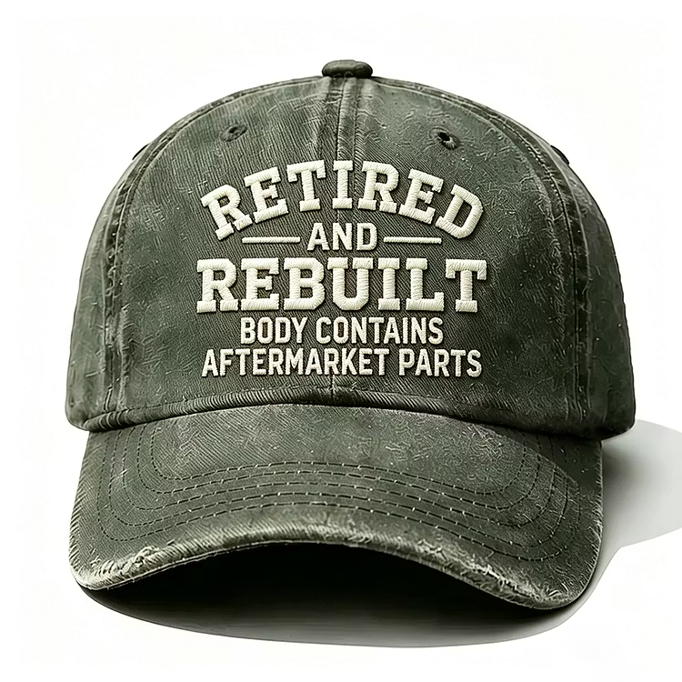 Retired And Rebuilt Body Contains Aftermarket Parts Embroidery Cap