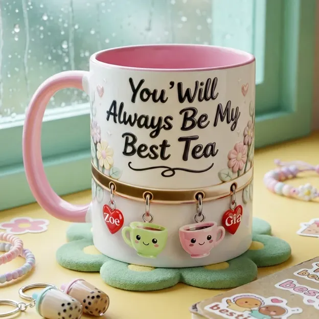 Best Tea Coffee Accent Mug - Personalized Gifts For Besties