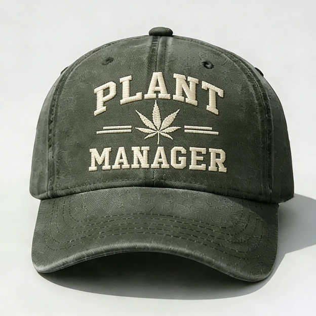 Plant Manager Embroidery Cap