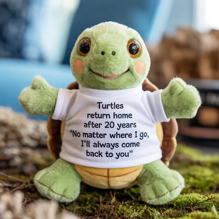 Turtle Promise Plush– I'll Always Come Back - Christmas Gift