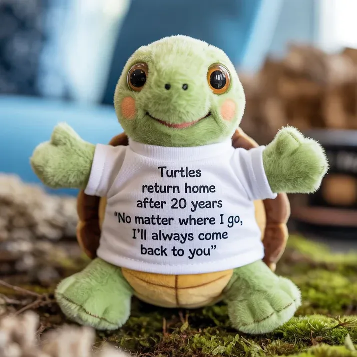 Turtle Promise Plush– I'll Always Come Back - Christmas Gift