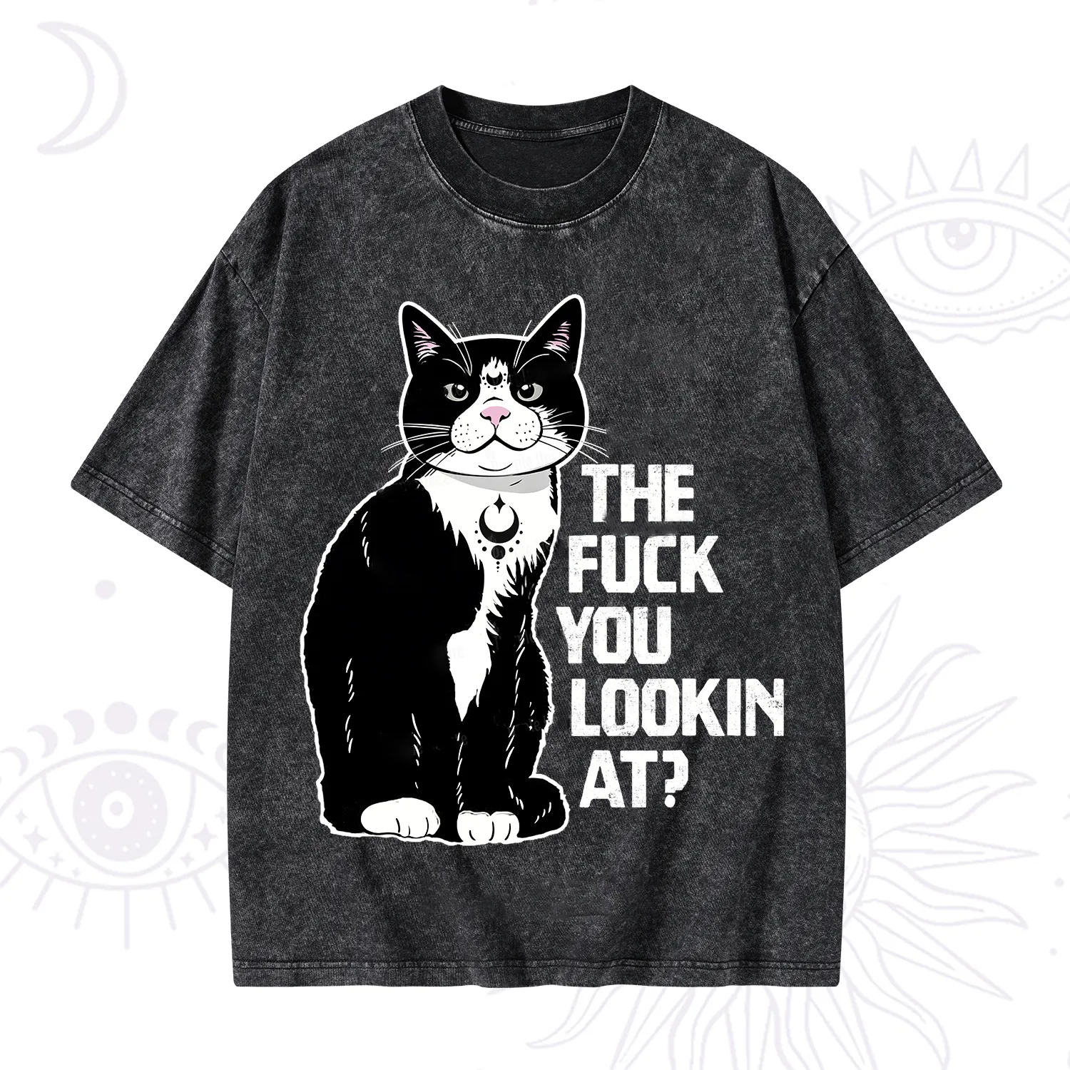 The Fuck You Lookin At Washed T-Shirt