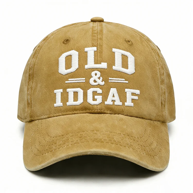 Old & IDGAF Embroidery Cap