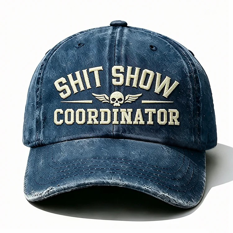Shit Show Coordinator Embroidery Cap