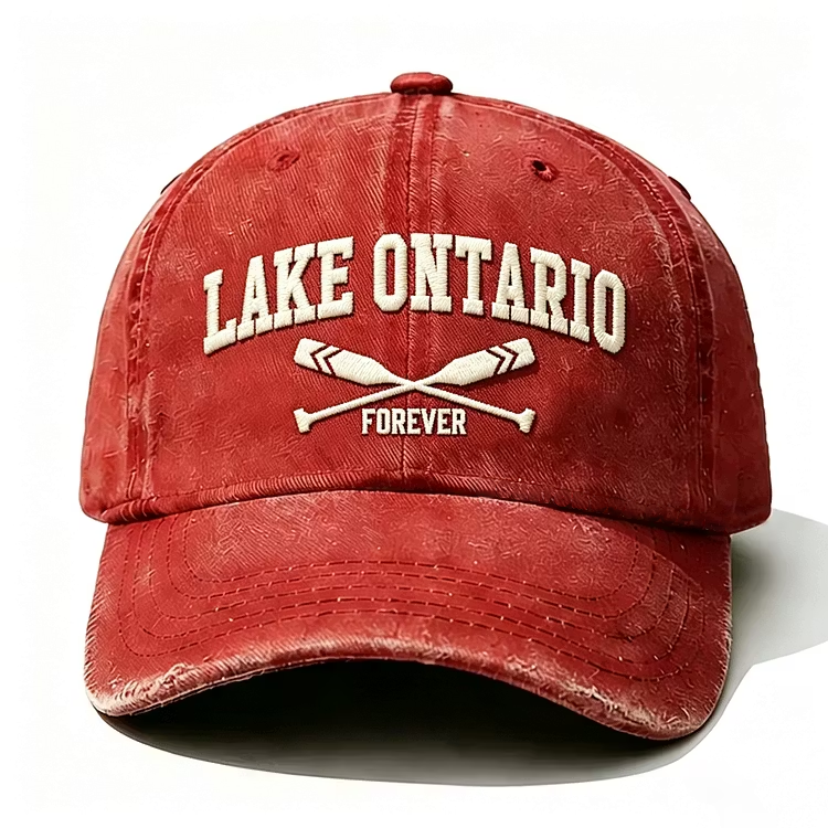 Lake Ontario Forever Embroidery Cap