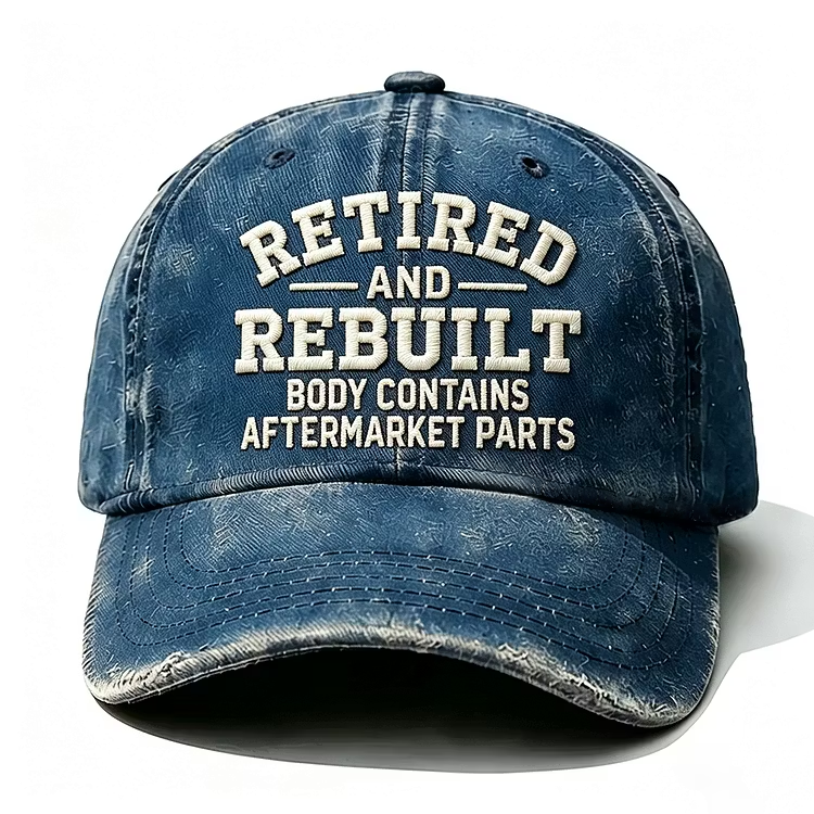 Retired And Rebuilt Body Contains Aftermarket Parts Embroidery Cap