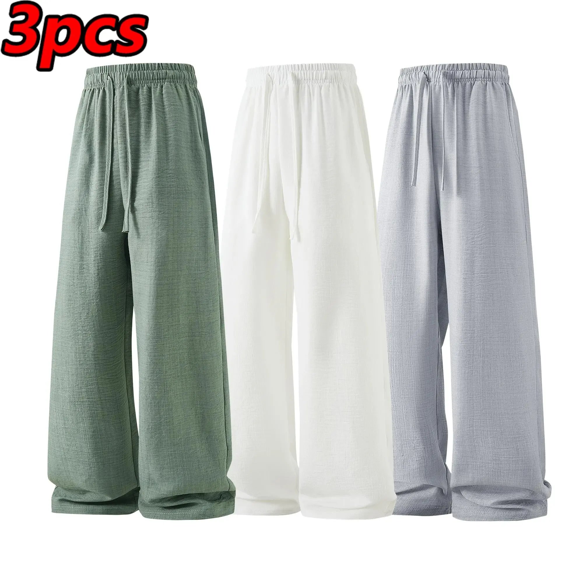 🔥Buy More Save More🔥3PCS Men's Summer Lightweight Casual Retro Pants