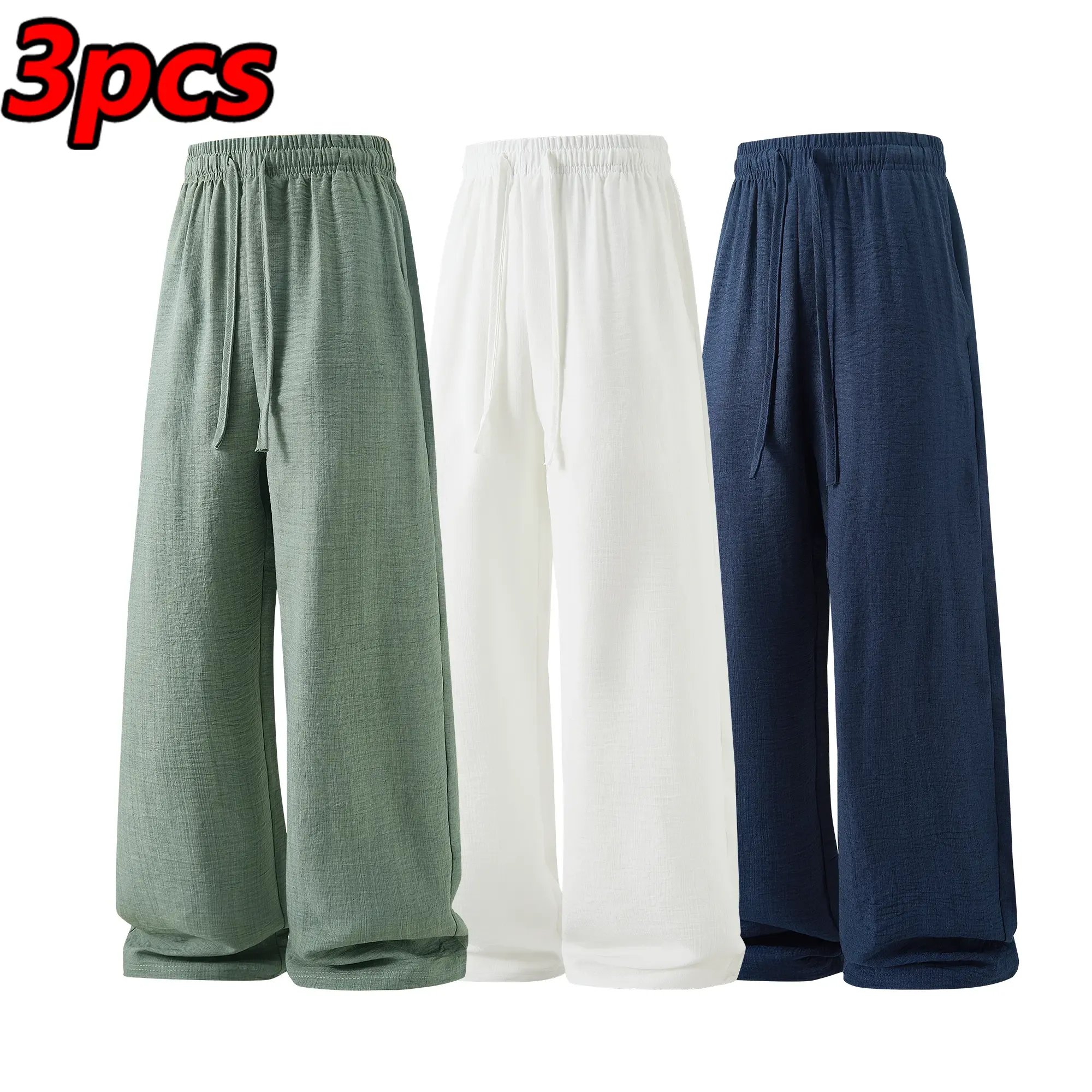 🔥Buy More Save More🔥3PCS Men's Summer Lightweight Casual Retro Pants