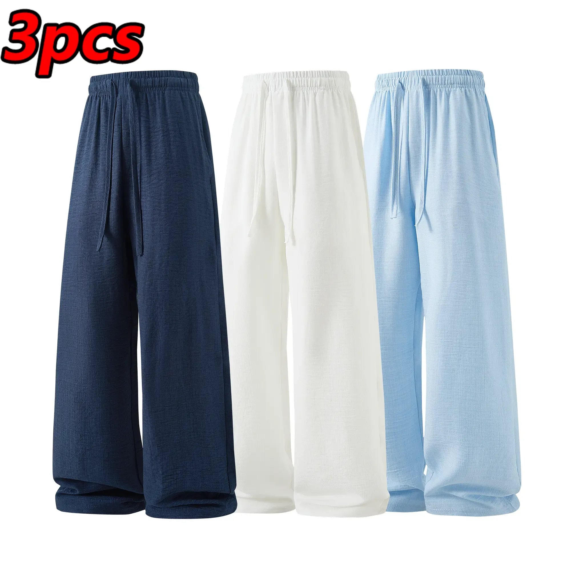 🔥Buy More Save More🔥3PCS Men's Summer Lightweight Casual Retro Pants