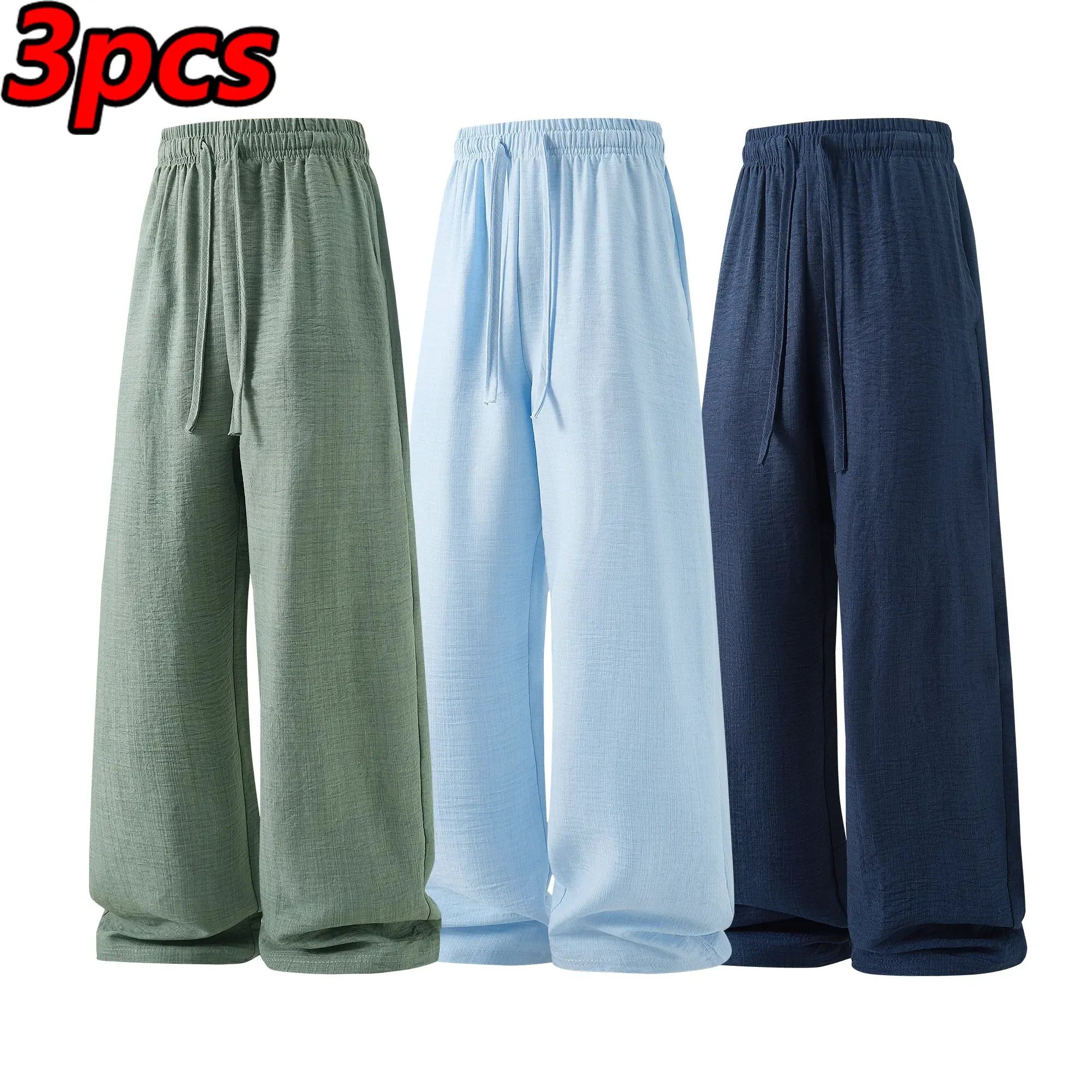 🔥Buy More Save More🔥3PCS Men's Summer Lightweight Casual Retro Pants