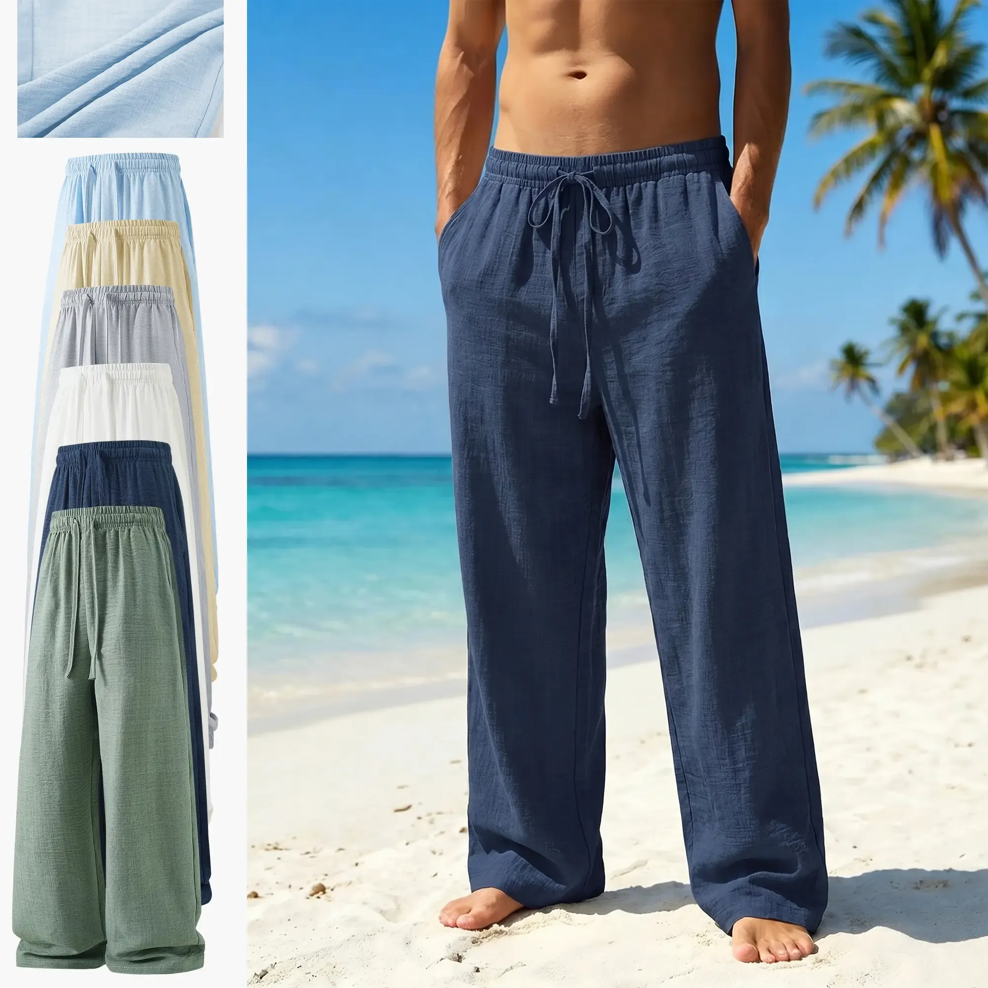 🔥Buy More Save More🔥3PCS Men's Summer Lightweight Casual Retro Pants