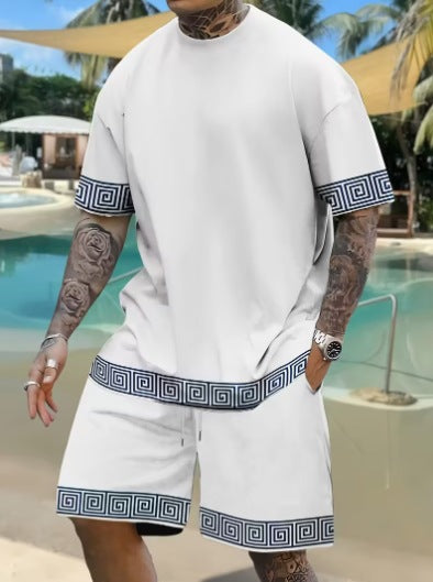 🌿 LIMITED-TIME 50% OFF! ✨ Short Sleeve & Shorts Set – Breathable, Oversized ✨