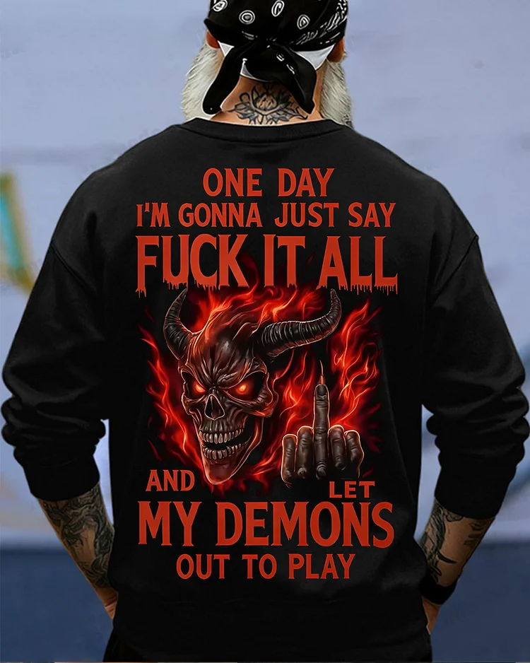 One Day I'm Gonna Just Say F*Ck It All Custom Year Gen X, Boomer Sweatshirt/T-shirt/Hoodie