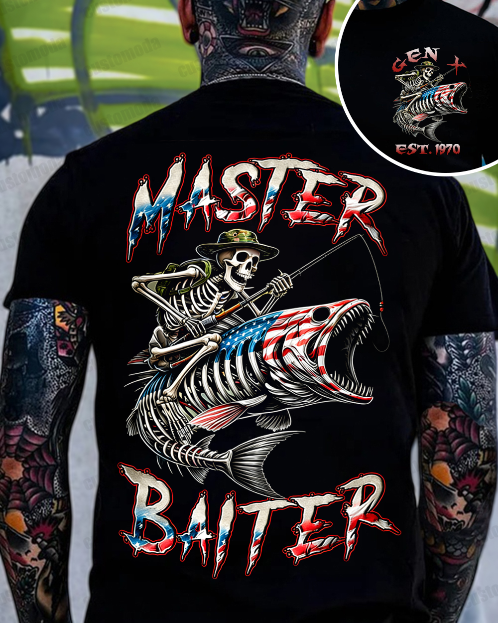 Master Baiter Custom Year T-shirt