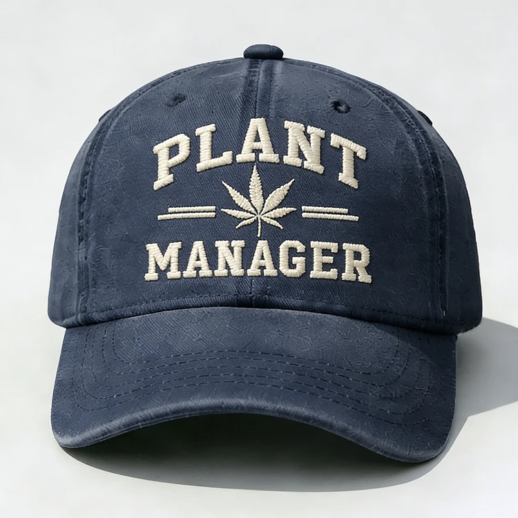 Plant Manager Embroidery Cap