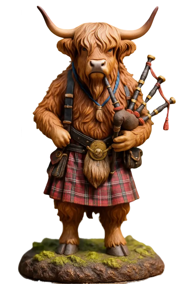 🐮Highland Cow Advent Calendar 2025🎄✨ - 3D Handmade Highland Cow Doll(24Pcs)