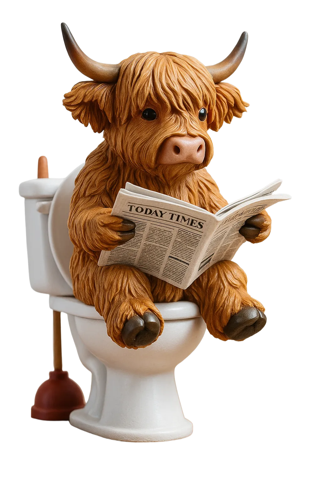 🐮Highland Cow Advent Calendar 2025🎄✨ - 3D Handmade Highland Cow Doll(24Pcs)