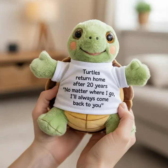 Turtle Promise Plush– I'll Always Come Back - Christmas Gift