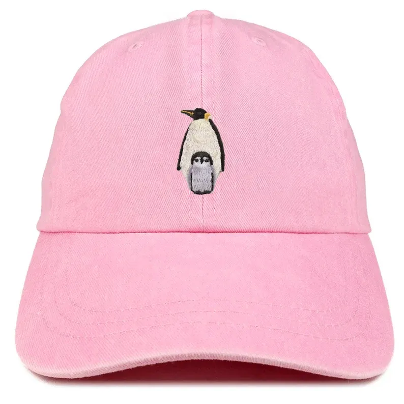 Penguin Patch Pigment Dyed Washed Baseball Cap