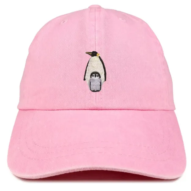 Penguin Patch Pigment Dyed Washed Baseball Cap