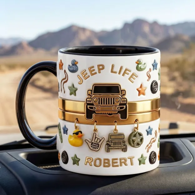 Personalized Off Road Coffee Accent Mug