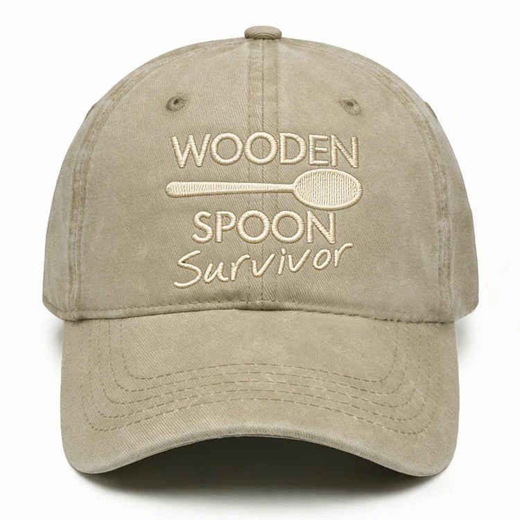 Wooden Spoon Survivor Embroidery Cap