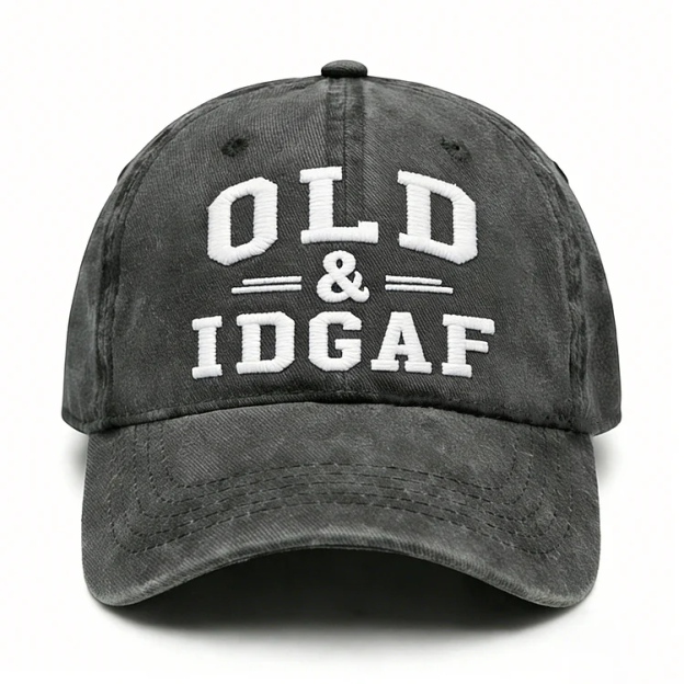 Old & IDGAF Embroidery Cap