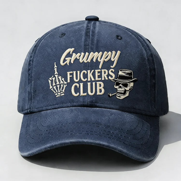 Grumpy F*ckers Club Embroidery Cap