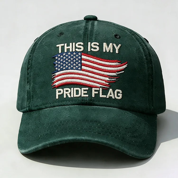This Is My Pride Flag Embroidery Cap