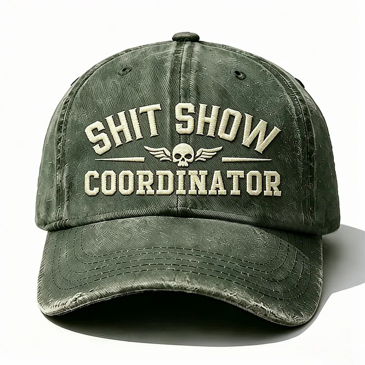 Shit Show Coordinator Embroidery Cap