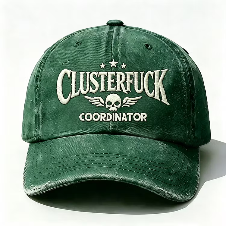 Clusterfuck Coordinator Embroidery Cap