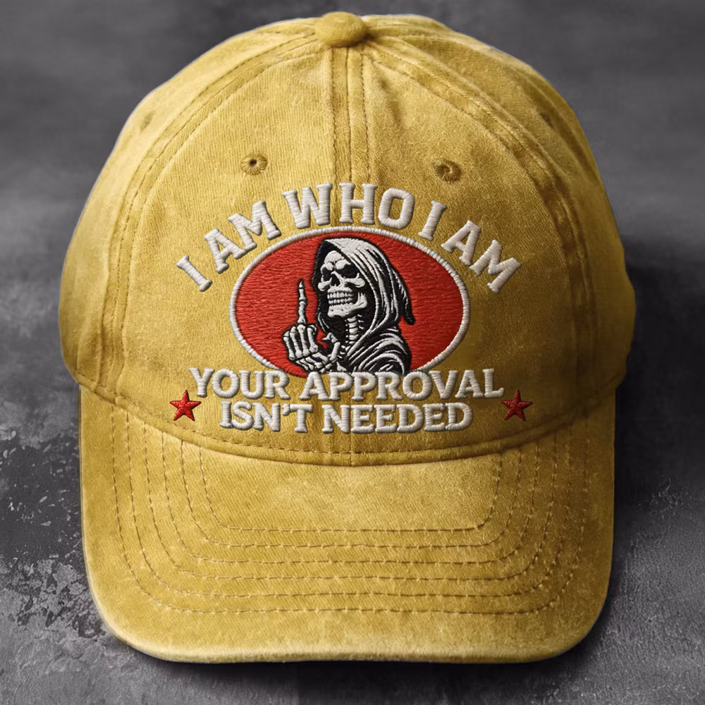 I Am Who I Am Embroidery Cap