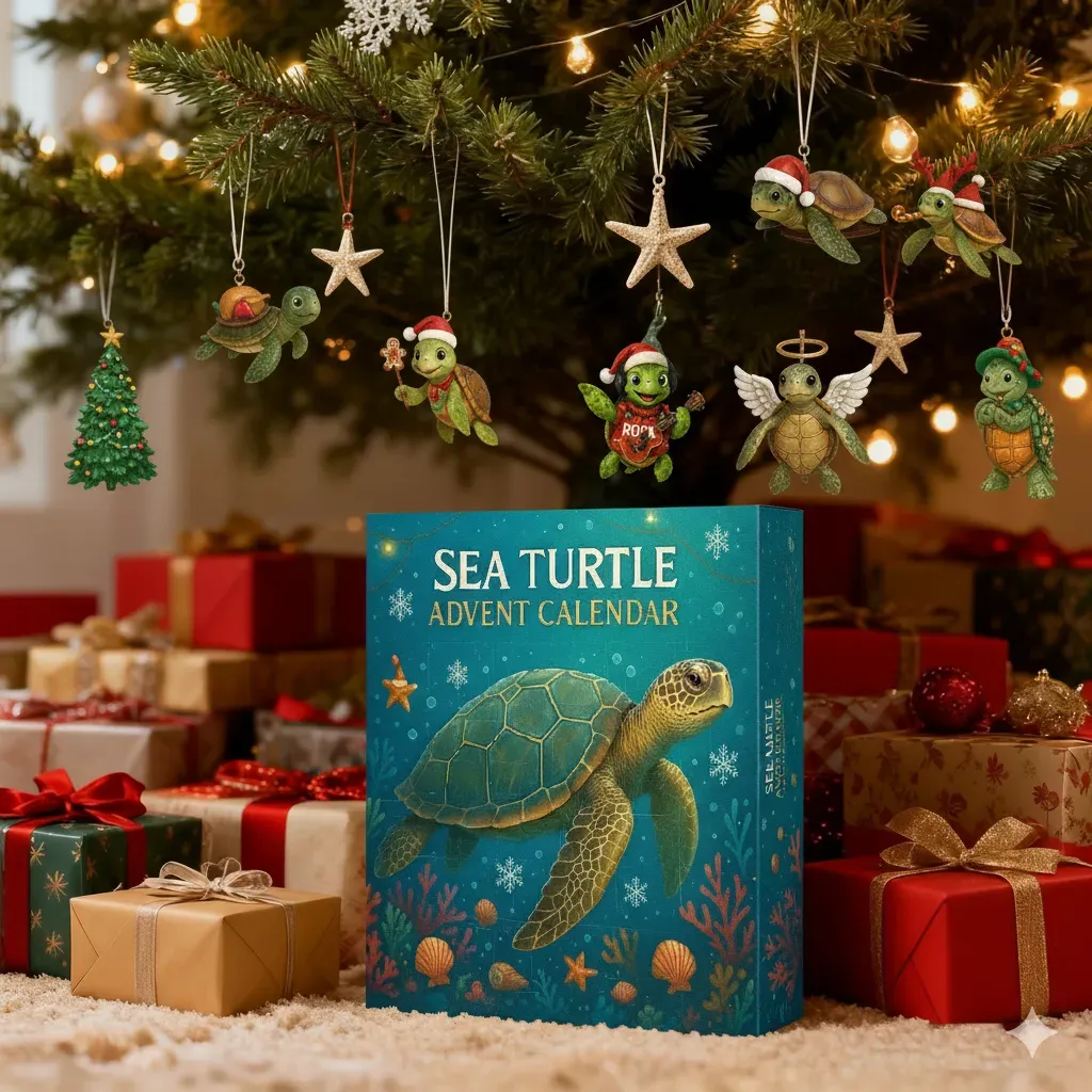 🎄Christmas Pre-Sale 49%OFF🎁Sea Turtle Advent Calendar