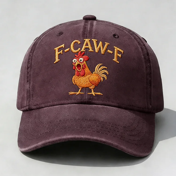 F-Caw-F Embroidery Cap