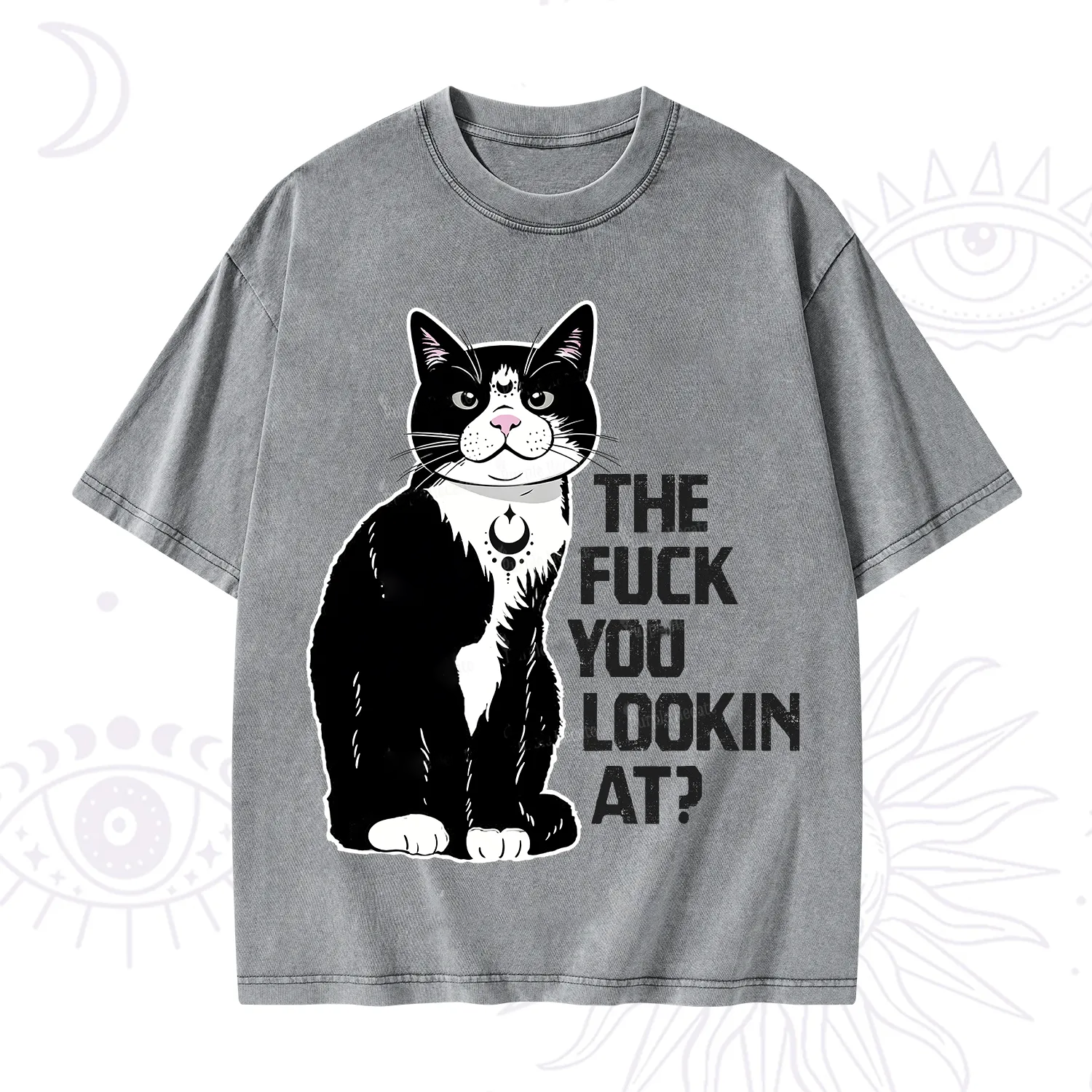 The Fuck You Lookin At Washed T-Shirt