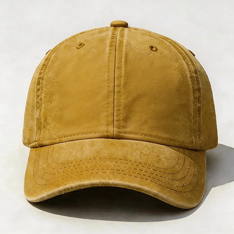 Personalized Distressed Denim Cap