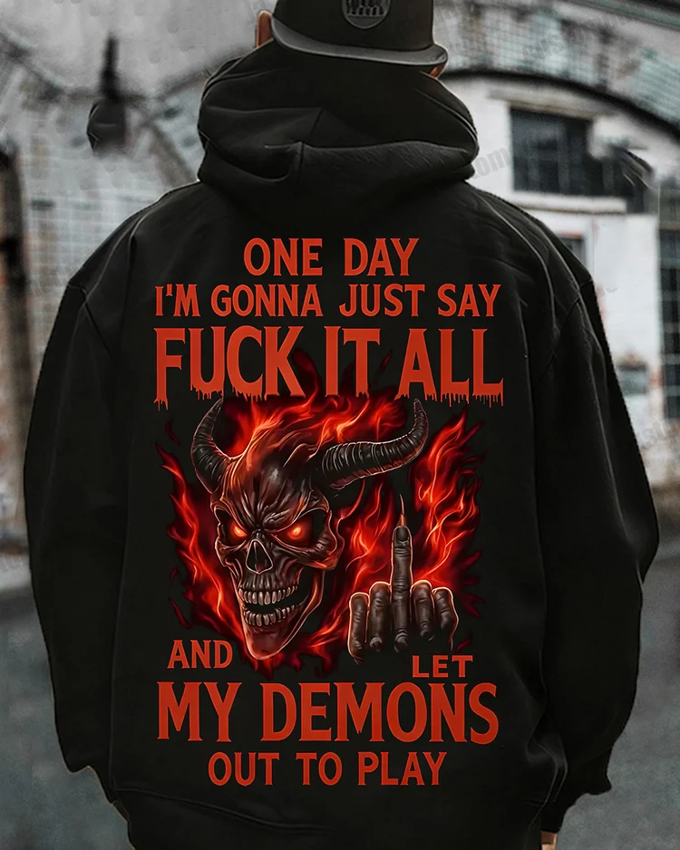 One Day I'm Gonna Just Say F*Ck It All Custom Year Gen X, Boomer Sweatshirt/T-shirt/Hoodie