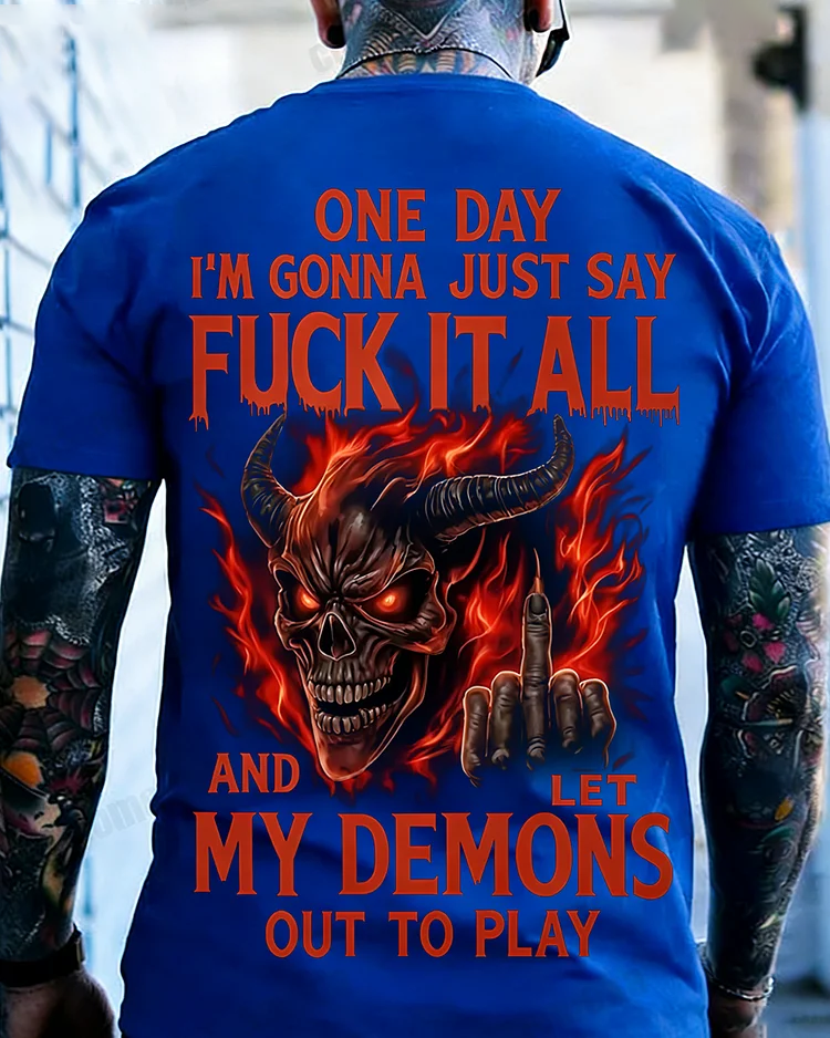 One Day I'm Gonna Just Say F*Ck It All Custom Year Gen X, Boomer Sweatshirt/T-shirt/Hoodie