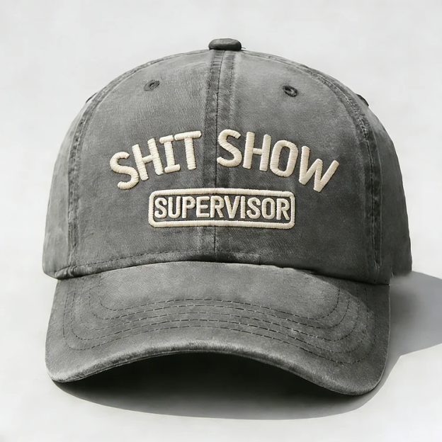 Shit Show Supervisor Embroidery Cap